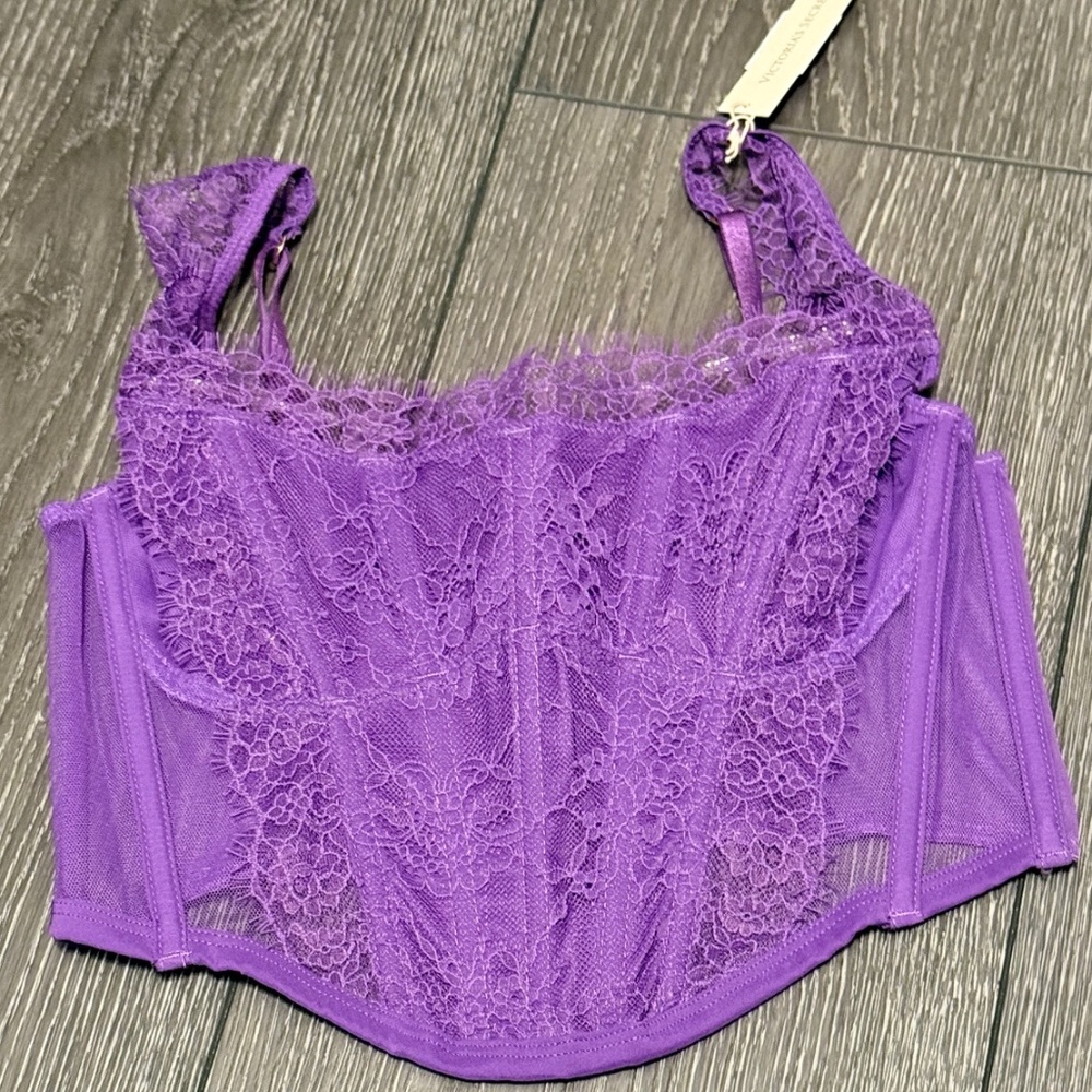 Victoria's Secret purple corset